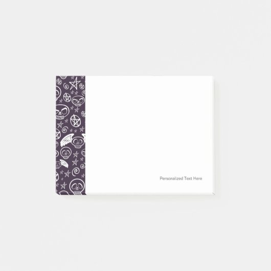 "Voodoo"-patroon Post-it® Notes (Voorkant)