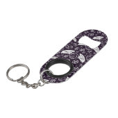 "Voodoo"-patroon Sleutelhanger Flessenopener (Voorkant Gekanteld)