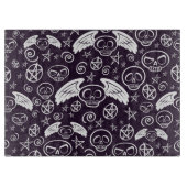 "Voodoo"-patroon Snijplank (Voorkant)