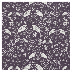 "Voodoo"-patroon Stof