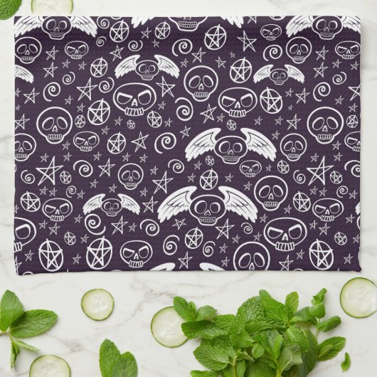 "Voodoo"-patroon Theedoek (Gevouwen)