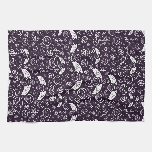 "Voodoo"-patroon Theedoek (Horizontaal)