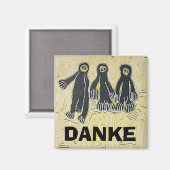 Voodoo-pop, BEDANKT, Personaliseer Magneet (Voorkant / Achterkant)