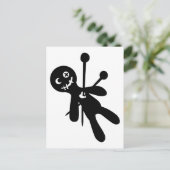 Voodoo-pop Briefkaart (Staand voorkant)