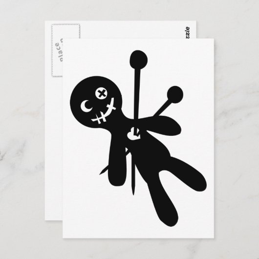 Voodoo-pop Briefkaart (Voorkant / Achterkant)
