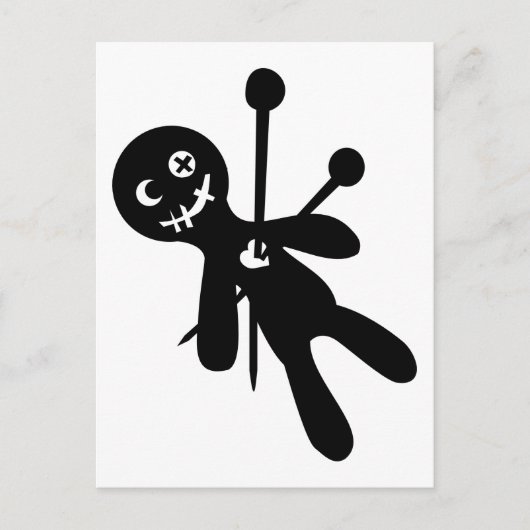 Voodoo-pop Briefkaart (Voorkant)