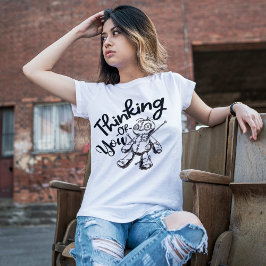 voodoo-pop | Denken aan jou Halloween T-shirt