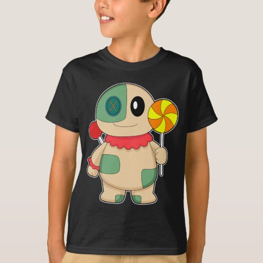 Voodoo Pop Halloween Lolly T-shirt (Voorkant)