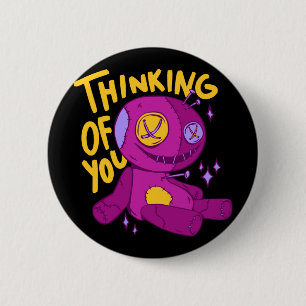 Voodoo Pop - IK DENK AAN JE Ronde Button 5,7 Cm