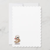 Voodoo-pop in Love Cartoon Kaart (Achterkant)