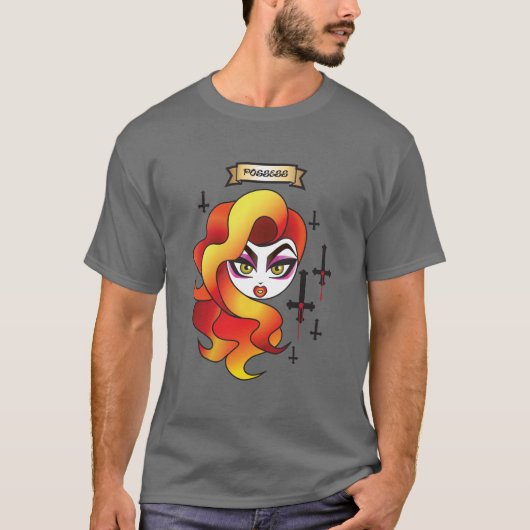 Voodoo "Possess" Mannen T-Shirt (Voorkant)