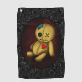 Voodoo Rag Doll Golfhanddoek (Voorkant)