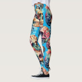 Voodoo schedel legging (Links)