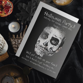 Voodoo Smile Halloween-feest Kaart