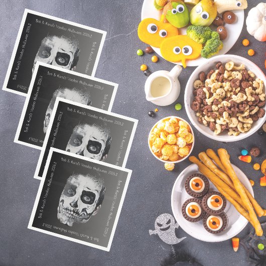 Voodoo Smile Halloween feest Servet