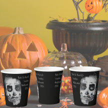 Voodoo Smile Halloween Party Papieren Bekers