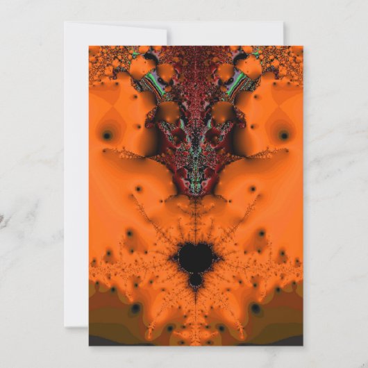 Voodoo Spirit Halloween Uitnodiging (Voorkant)