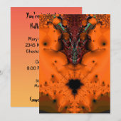 Voodoo Spirit Halloween Uitnodiging (Voorkant / Achterkant)