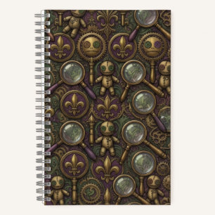 Voodoo Steampunk Alchemie New Orleans Gotiek Notitieboek