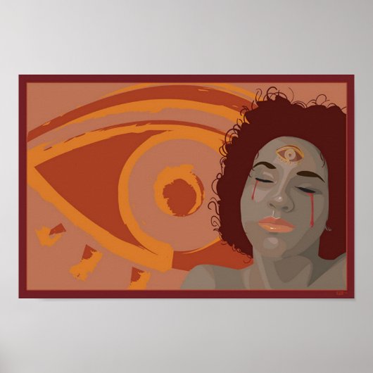 Voodoo Tear Poster (Voorkant)