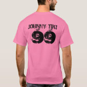 Voodoo Tiki Tequila Johnny Tiki Jersey Burnout T-shirt (Achterkant)