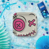 Voodoo Token 7" Vierkant Papier Bord (Feest)