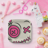 Voodoo Token 7" Vierkant Papier Bord (Feest)