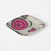 Voodoo Token 7" Vierkant Papier Bord (Gebogen)