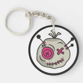 Voodoo Token Acryl Sleutelhanger dubbelzijdig (Voorkant)