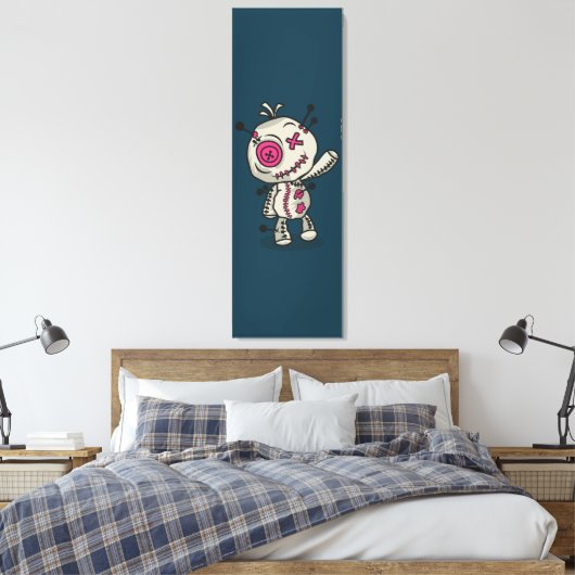 Voodoo Token Canvas ( Maat: 16.00 x 48.00 ) Afdruk (Insitu (Slaapkamer))