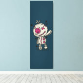 Voodoo Token Canvas ( Maat: 16.00 x 48.00 ) Afdruk (Insitu (Houten vloer))