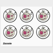 Voodoo Token Classic Ronde Stickers (Vel)