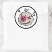 Voodoo Token Classic Ronde Stickers (Tas)