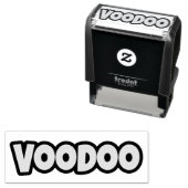 Voodoo Token Custom 2.15 "x 0.78" Stamp Zelfinktende Stempel (In situ)