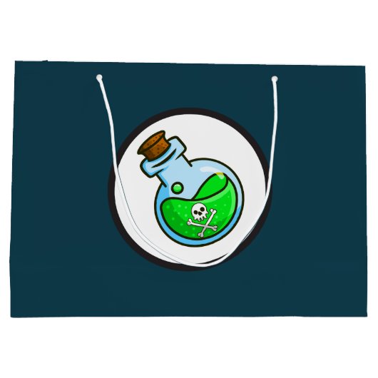 Voodoo Token Gift Bag - Groot, Glanzend (GIF) Groot Cadeauzakje (Achterkant)