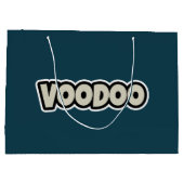 Voodoo Token Gift Bag - Groot, Glanzend Groot Cadeauzakje (Achterkant)