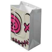 Voodoo Token Gift Bag - Medium, Glanzend Medium Cadeauzakje (Voorkant Gekanteld)