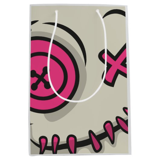 Voodoo Token Gift Bag - Medium, Glanzend Medium Cadeauzakje (Voorkant)