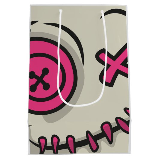 Voodoo Token Gift Bag - Medium, Glanzend Medium Cadeauzakje (Achterkant)