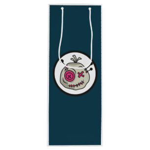 Voodoo Token Gift Bag - Wijn, Glanzend Wijn Cadeautas