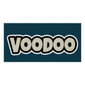 Voodoo Token Glossy Poster (Voorkant)