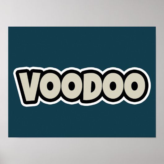 Voodoo Token Horizontaal Poster (Voorkant)