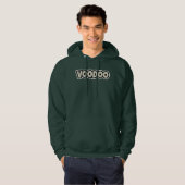 Voodoo Token Mannen Basic Hooded Sweatshirt (Voorkant volledig)