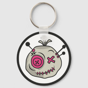 Voodoo Token Metal Circle Sleutelhanger