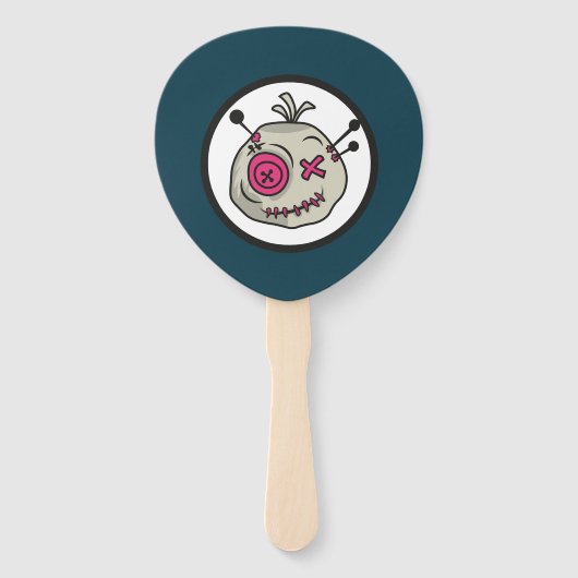 Voodoo Token Paddle Program Fan Handwaaier (Voorkant)