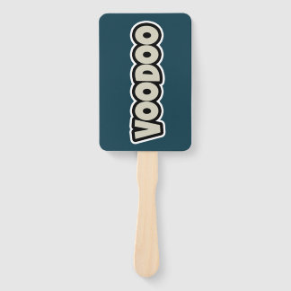 Voodoo Token Rechthoekige Programma Ventilator Handwaaier