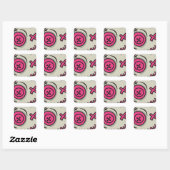 Voodoo Token Square Stickers (Vel)