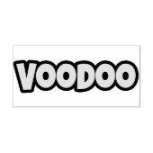 Voodoo Token Stamper 1.5 '' 3 Rubberstempel (Afrduk)