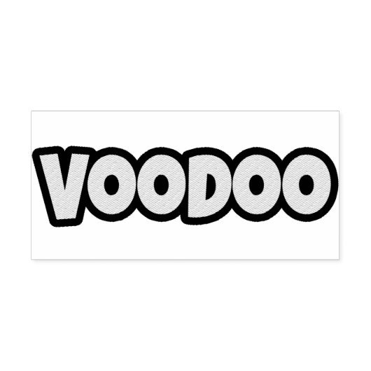 Voodoo Token Stamper 1.5 '' 3 Rubberstempel (Afrduk)