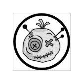 Voodoo Token Wood Art Stamp Rubberstempel (Afrduk)